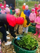 Naše zahrádka na podzim