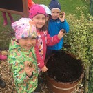 Naše zahrádka na podzim