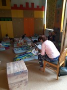 Čtení pohádek - prarodiče ve školce