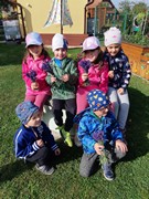 Levandulové záhonky ve školce