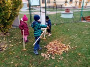 Podzim na školní zahradě