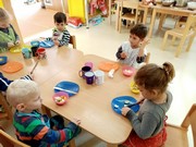 Vaříme bramborový salát z vypěstované zeleniny na školní zahrádce