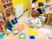 Vaříme bramborový salát z vypěstované zeleniny na školní zahrádce