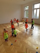Děti v pohybu - fotbalová akademie - tělocvična