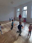 Děti v pohybu - fotbalová akademie - tělocvična