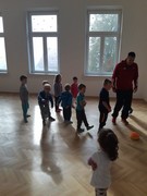 Děti v pohybu - fotbalová akademie - tělocvična
