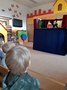 Maňáskové divadlo Šternberk ve školce