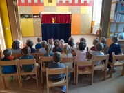 Maňáskové divadlo Šternberk ve školce