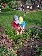 Pracujeme na školní zahradě