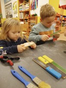 	Dřevíčkování - výroba krokodýla	