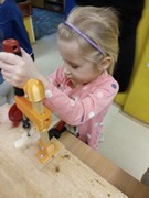 	Dřevíčkování - výroba krokodýla	