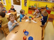 Vánoční svícínek z jablíčka