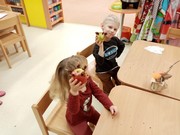 Vánoční svícínek z jablíčka