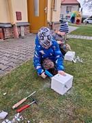 	Pracovní dílnička ve školce - pracujeme s itongem	