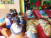 Čtení pohádkové babičky