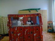 Divadlo koloběžka O poruchaném robotovi